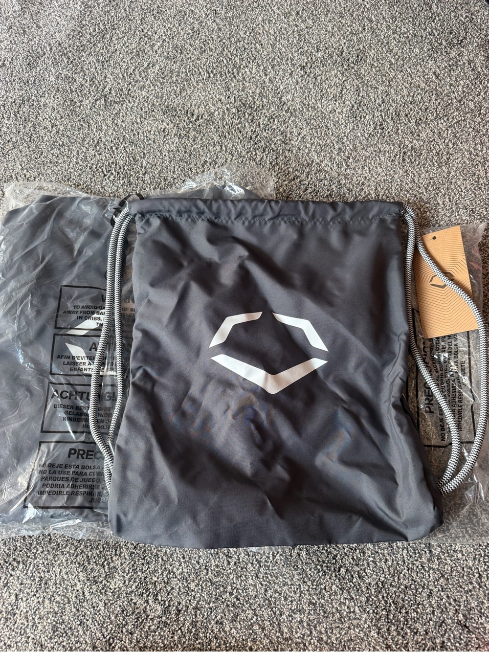 Evoshield drawstring bags